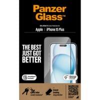 Стъклен протектор PanzerGlass за Apple iPhone 15 Plus UWF wA - 1 Стъклен протектор PanzerGlass за Apple iPhone 15 Plus UWF wA - 1