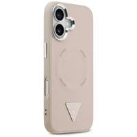 Гръб Guess PU Leather Triangle Logo MagSafe Case за... - 3 Гръб Guess PU Leather Triangle Logo MagSafe Case за... - 3
