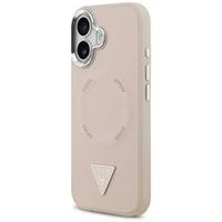 Гръб Guess PU Leather Triangle Logo MagSafe Case за... - 4 Гръб Guess PU Leather Triangle Logo MagSafe Case за... - 4
