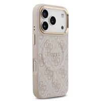 Гръб Guess PU Leather 4G Gold Frame MagSafe Case за... - 3