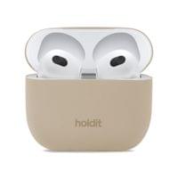 Калъф Holdit Silicone Case за AirPods 3 - Latte Beige - 1 Калъф Holdit Silicone Case за AirPods 3 - Latte Beige - 1