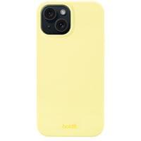 Гръб Holdit Silicone Case за iPhone 15 - Lemonade - 1