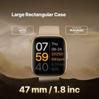 Smart часовник ttec Tempus 47 mm Rectangular Case... - 10