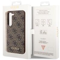 Гръб Guess 4G Charms Case за Samsung Galaxy S24 - Кафяв - 5 Гръб Guess 4G Charms Case за Samsung Galaxy S24 - Кафяв - 5
