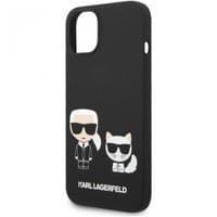 Гръб Karl Lagerfeld and Choupette Liquid Silicone Case за... - 1
