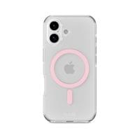 Гръб Holdit MagSafe за iPhone 17 - Розов/Прозрачен - 1 Гръб Holdit MagSafe за iPhone 17 - Розов/Прозрачен - 1