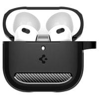 Калъф за AirPods 4, Spigen Rugged Armor - Черен - 7