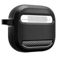 Калъф за AirPods 4, Spigen Rugged Armor - Черен - 4