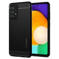 Гръб Spigen Rugged Armor за Samsung Galaxy A52/A52s - Черен - 2