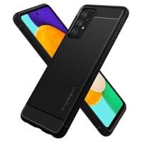 Гръб Spigen Rugged Armor за Samsung Galaxy A52/A52s - Черен - 3 Гръб Spigen Rugged Armor за Samsung Galaxy A52/A52s - Черен - 3