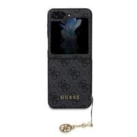 Гръб Guess 4G Charms Case за Samsung Galaxy Z Flip 5- Сив - 5 Гръб Guess 4G Charms Case за Samsung Galaxy Z Flip 5- Сив - 5