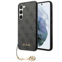 Гръб Guess 4G Charms Case за Samsung Galaxy S24 - Сив - 1 Гръб Guess 4G Charms Case за Samsung Galaxy S24 - Сив - 1