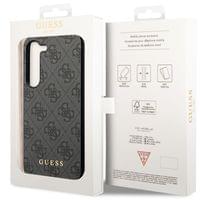 Гръб Guess 4G Charms Case за Samsung Galaxy S24 - Сив - 2