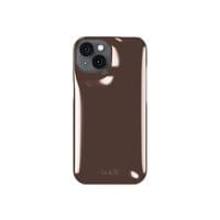 Гръб Holdit Puffy за iPhone 16e/15/14/13 - Chocolate - 1