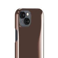 Гръб Holdit Puffy за iPhone 16e/15/14/13 - Chocolate - 3