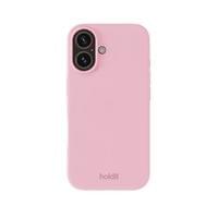 Гръб Holdit Silicone Case за iPhone 16 Plus - Розов - 1