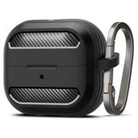 Калъф Spigen Rugged Armor за Buds 3/ Buds 3 pro - Черен - 1 Калъф Spigen Rugged Armor за Buds 3/ Buds 3 pro - Черен - 1