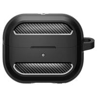 Калъф Spigen Rugged Armor за Buds 3/ Buds 3 pro - Черен - 5 Калъф Spigen Rugged Armor за Buds 3/ Buds 3 pro - Черен - 5