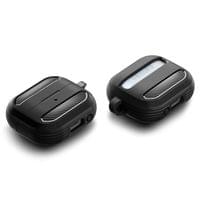 Калъф Spigen Rugged Armor за Buds 3/ Buds 3 pro - Черен - 2 Калъф Spigen Rugged Armor за Buds 3/ Buds 3 pro - Черен - 2