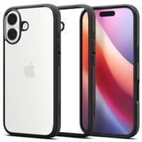 Гръб Spigen Ultra Hybrid за iPhone 17 - Прозрачен/Черна... - 1