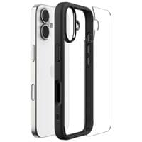 Гръб Spigen Ultra Hybrid за iPhone 17 - Прозрачен/Черна... - 6