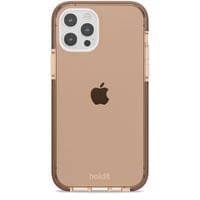 Гръб Holdit Seethru Case за iPhone 12/12 Pro - Кафяв - 1 Гръб Holdit Seethru Case за iPhone 12/12 Pro - Кафяв - 1