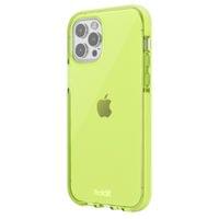 Гръб Holdit Seethru Case за iPhone 12/12 Pro - Acid Green - 2