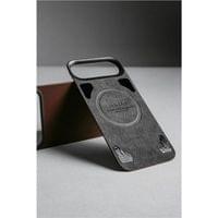 Гръб Nomad Magnetic Leather Back, Magsafe за iPhone 17... - 7 Гръб Nomad Magnetic Leather Back, Magsafe за iPhone 17... - 7