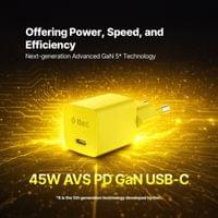 Зарядно ttec SmartCharger GaN 45W PD + Кабел USB-C, Neon... - 8 Зарядно ttec SmartCharger GaN 45W PD + Кабел USB-C, Neon... - 8