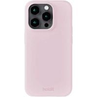 Гръб Holdit Silicone за iPhone 15 Pro - Pale Pink - 1