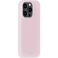 Гръб Holdit Silicone за iPhone 15 Pro - Pale Pink - 2