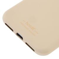 Гръб Holdit Silicone Case за iPhone X/Xs - Бежов - 4