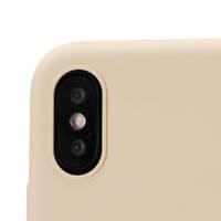 Гръб Holdit Silicone Case за iPhone X/Xs - Бежов - 5