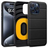 Гръб Spigen Caseology Athlex за iPhone 15 Pro - Черен - 1