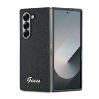 Гръб Guess PC/TPU Glitter Flakes Metal Logo Case за... - 1
