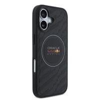 Гръб Red Bull за iPhone 17, MagSafe PU Embossed - Черен - 3 Гръб Red Bull за iPhone 17, MagSafe PU Embossed - Черен - 3