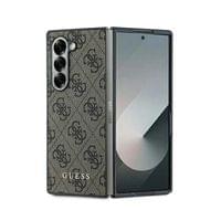 Гръб Guess 4G Charm Case за Samsung Galaxy Z Fold 6 - Кафяв - 1