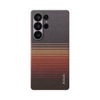 Гръб Pitaka за Samsung Galaxy S25 Ultra, Tactile Woven... - 1 Гръб Pitaka за Samsung Galaxy S25 Ultra, Tactile Woven... - 1