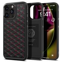 Гръб Spigen за iPhone 15 Pro Max, Cryo Armor, Червен - 1