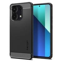 Гръб Spigen Rugged Armor за  Xiaomi Redmi Note 13 - Черен - 1