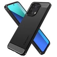 Гръб Spigen Rugged Armor за  Xiaomi Redmi Note 13 - Черен - 4