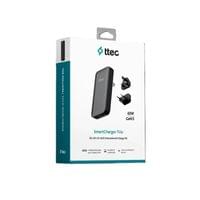 Адаптер 220V tec SmartCharger Trio GaN 65W PD... - 7