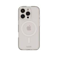 Гръб Holdit MagSafe Case за iPhone 16 Pro - Бял/Прозрачен - 1