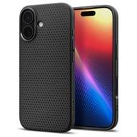 Гръб Spigen Liquid Air за iPhone 17 - Черен - 1