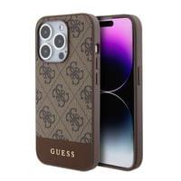 Гръб Guess PU 4G Stripe MagSafe Case за iPhone 15 Pro -... - 1 Гръб Guess PU 4G Stripe MagSafe Case за iPhone 15 Pro -... - 1