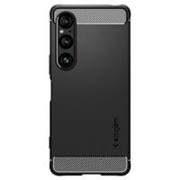 Гръб Spigen Rugged Armor за Sony Xperia 1 VI - Черен - 1