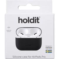 Калъф Holdit Silicone Case за AirPods Pro 1/2 - Черен - 2 Калъф Holdit Silicone Case за AirPods Pro 1/2 - Черен - 2