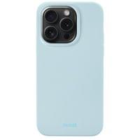 Гръб Holdit Silicone Case за iPhone 15 Pro - Mineral Blue - 1