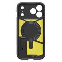 Гръб Spigen за iPhone 17 Pro, Tough Armor MagSafe, Черен - 6 Гръб Spigen за iPhone 17 Pro, Tough Armor MagSafe, Черен - 6
