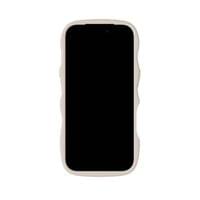 Гръб Holdit Wavy за iPhone 17 Pro - Бежов/Прозрачен - 3